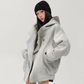 Oversized Sweat Zip Hoodie ACS0378