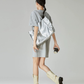 Rhinestone T-shirt Dress FER0124