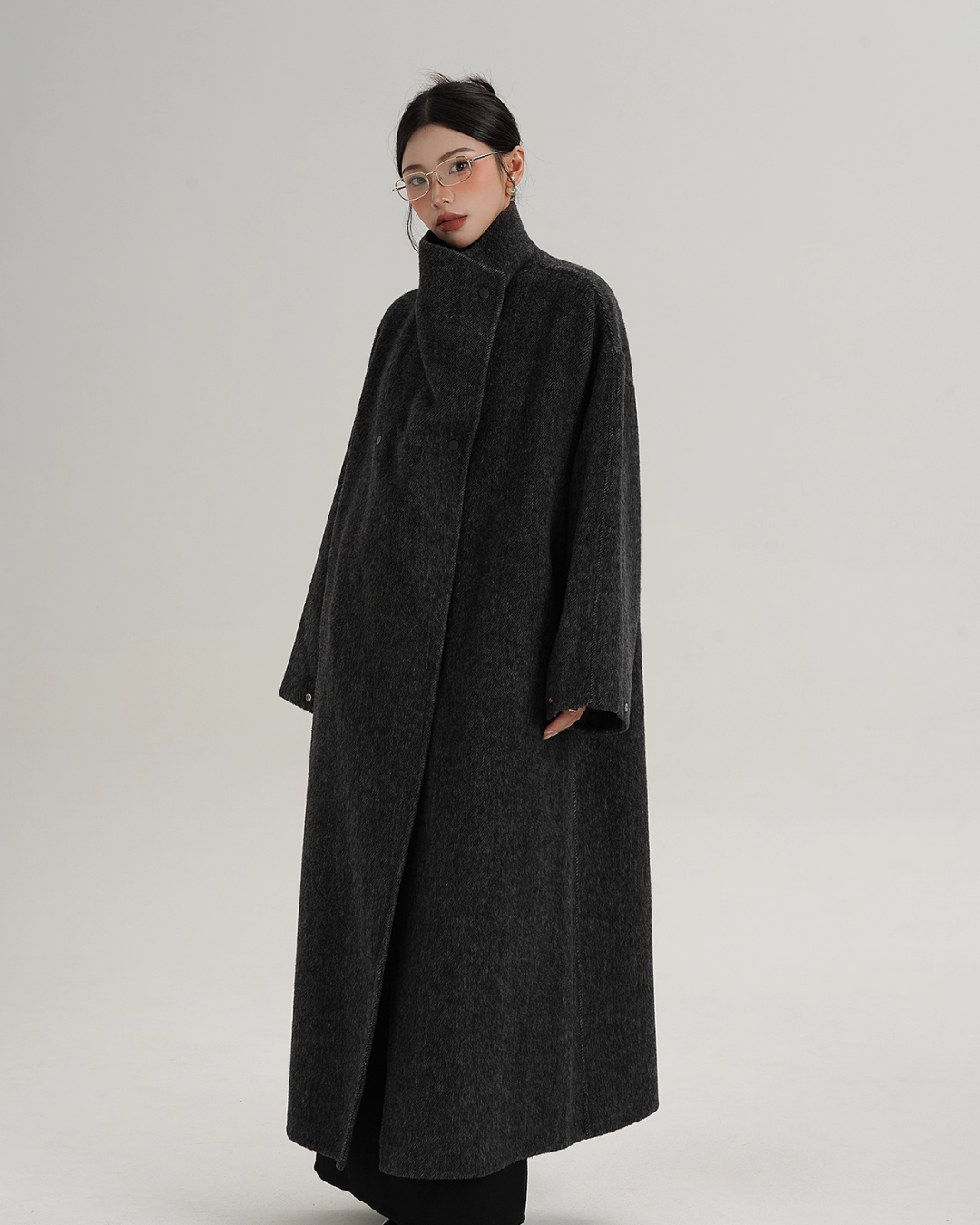 Wool Basic Long Coat SRS0377
