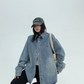 Washed Loose Denim Shirt YLS0743