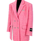 Pink Zipper Silhouette Jacket PPK0006