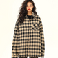 Oversized Check Shirt WDZ0007