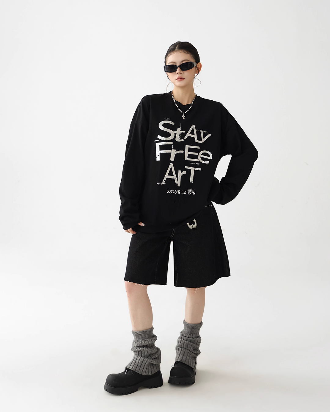 Big Logo Loose T-shirt ACS0282
