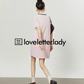 Pink Polo Neck Dress LLA0210