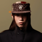 Retro Mix Fabric Embroidered Cap SCY0004