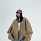 Retro Zip Up Blouson YLS0798