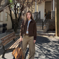 Vintage Faux Suede Jacket CYE0049