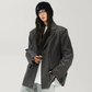 Oversized Fake Leather Blazer ACS0375