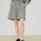 Poncho-Style Summer Knit Top / Half Pants FER0310