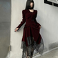 Retro Gothic Dress lgh0005