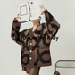 Rope Design Knit Cardigan  LLA0520