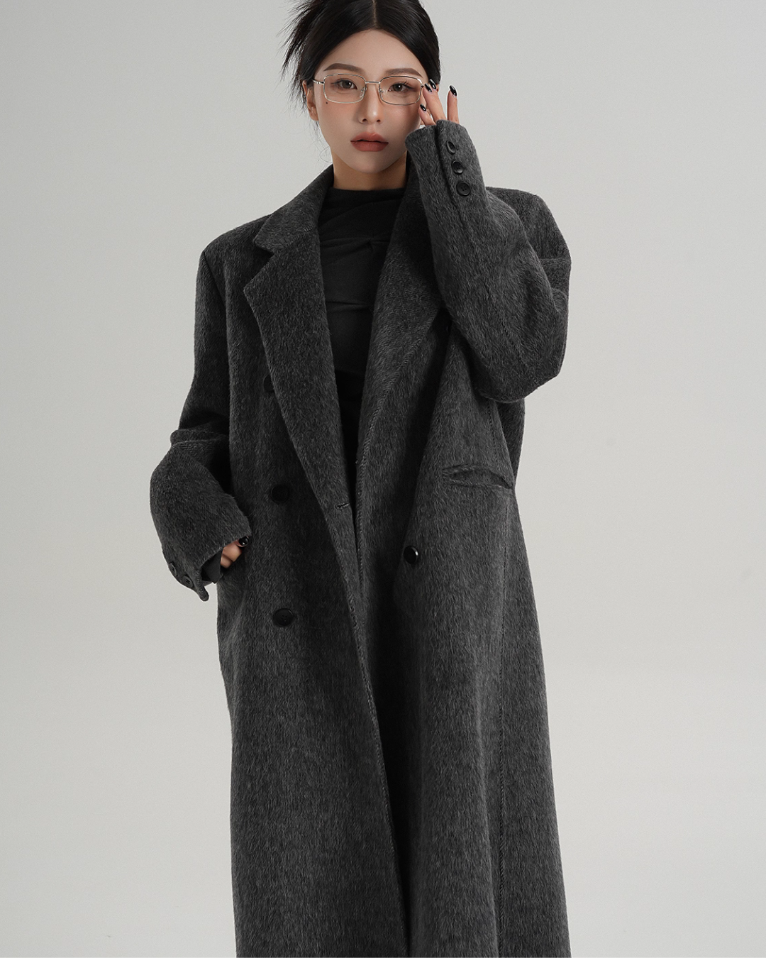 Premium Wool Long Coat SRS0378