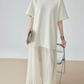 Sheer Pleated Docking Dress FER0165