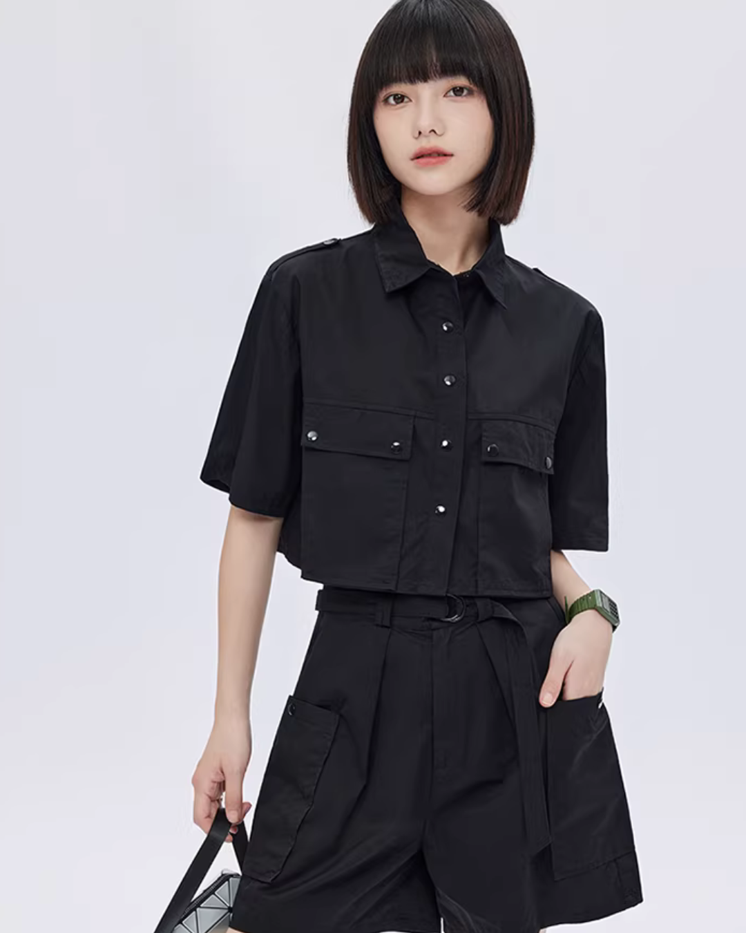 Short Short-Sleeve Shirt SHN0027