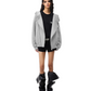 Double Zip Layer Hood Jacket FDR0005
