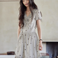 Rose Motif Girly Dress SMS0018