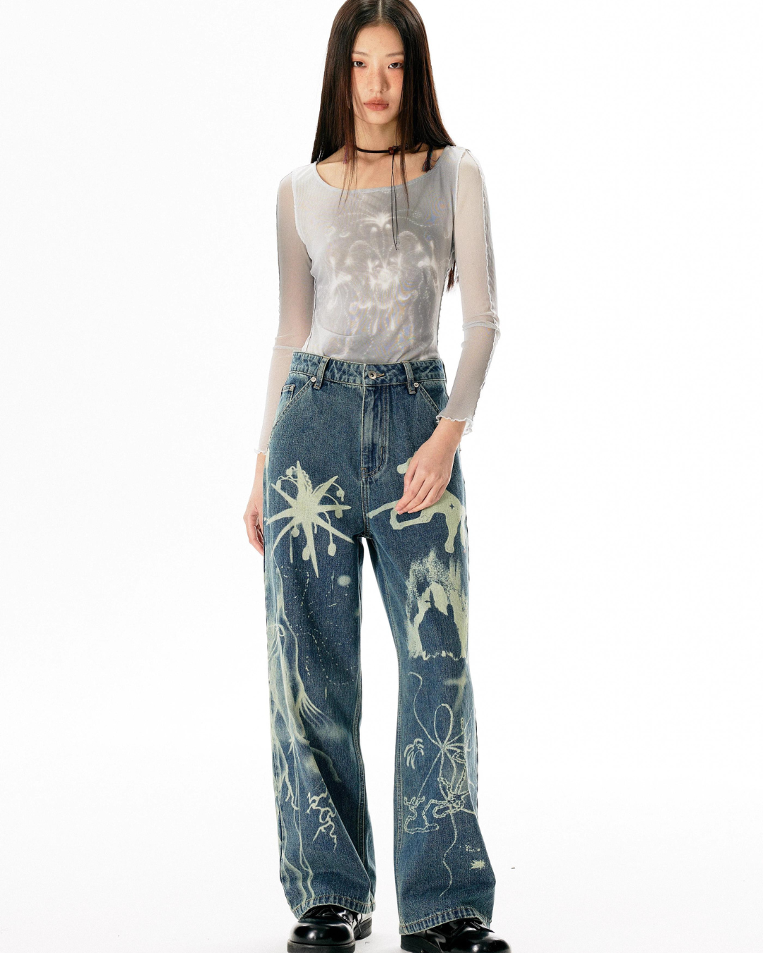 Dream Vintage Loose Straight Jeans ART0008