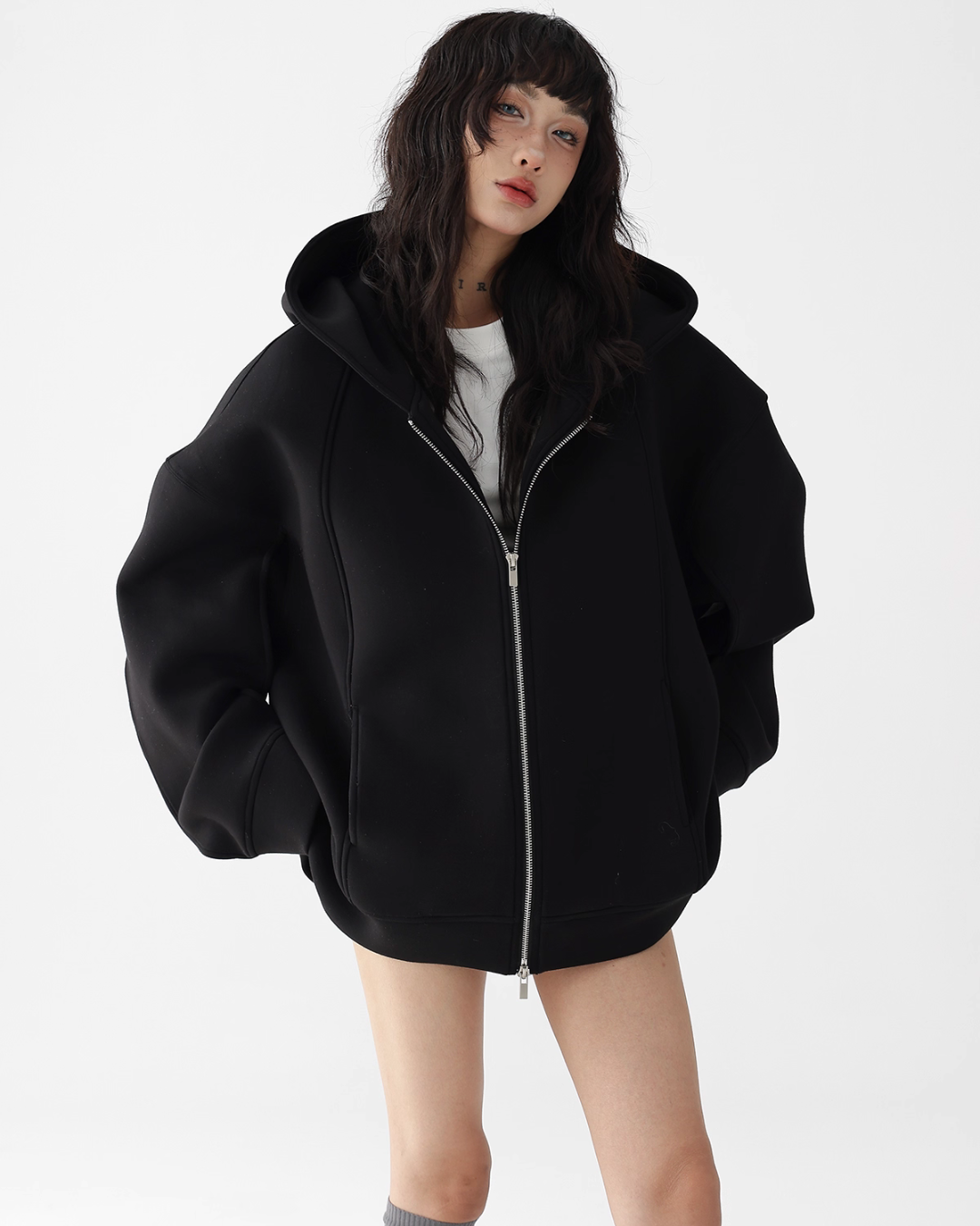 Big Silhouette Zip Hoodie ACS0291