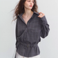 Belt Long-Sleeve Loose Shirt SPY0027