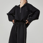 Half-Zip Sailor Collar Top / Wide Pants FER0374