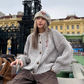 Round Neck Knit Cardigan CYE0031