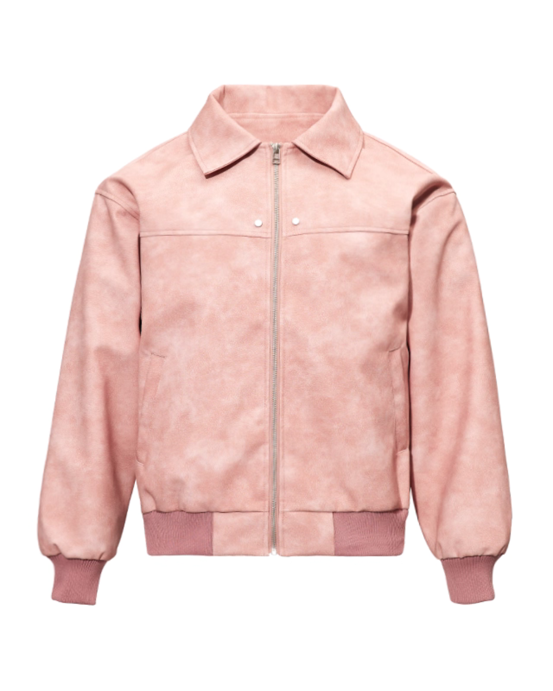 Retro Collar Leather Jacket NDC0001