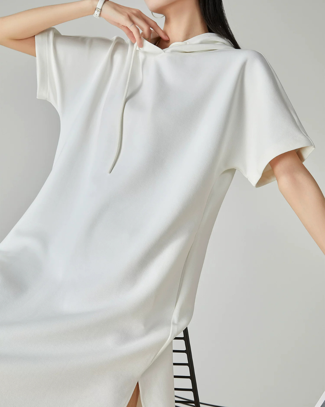 Sweatshirt Hoodie Dress FER0184