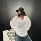 V-Neck Print Long Sleeve T-Shirt  YLS1044
