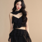 Chiffon Ruffle Tops / Chiffon Skirts LAS0019