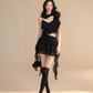 Chiffon Ruffle Tops / Chiffon Skirts LAS0019