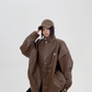 Stand Color Leather Blouson YLS0765