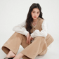 No Collar Balloon Sleeve Top / Vest / Pants CHS0002
