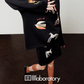 Art Horse Knit Top/Mini Skirt LLA0613