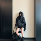 Chrome Hearts Style Zip-Up Hoodie YLS1074