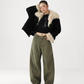 Curved Loose Wide Pants ACS0323
