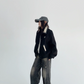 Bicolor Loose Silhouette Jacket YLS0777