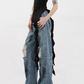 American Vintage Dirty Drape Denim Pants KNH0001