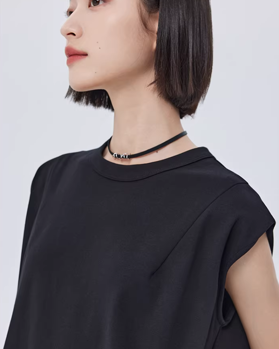 Sleeveless Box Silhouette Dress SHN0034