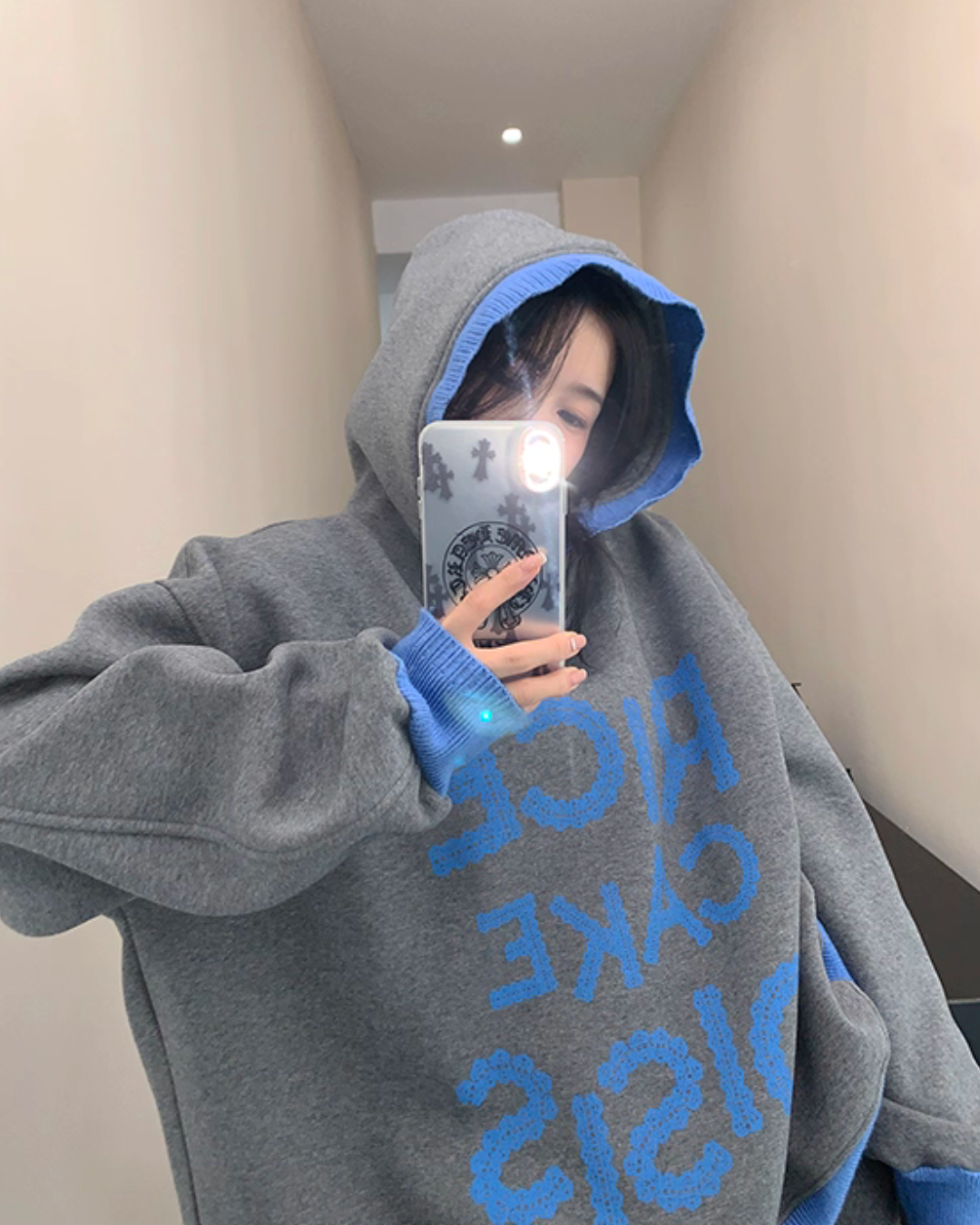 Big Logo Sweat Hoodie YLS1003