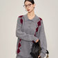 Argyle Knit Tops / Knit Mini Skirt SUY0028