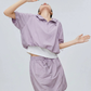 Nylon Hooded Tops / Mini Skirt FER0330