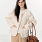 Tweed Jacket/Wide Pants/Long-Sleeve Top ELS0003