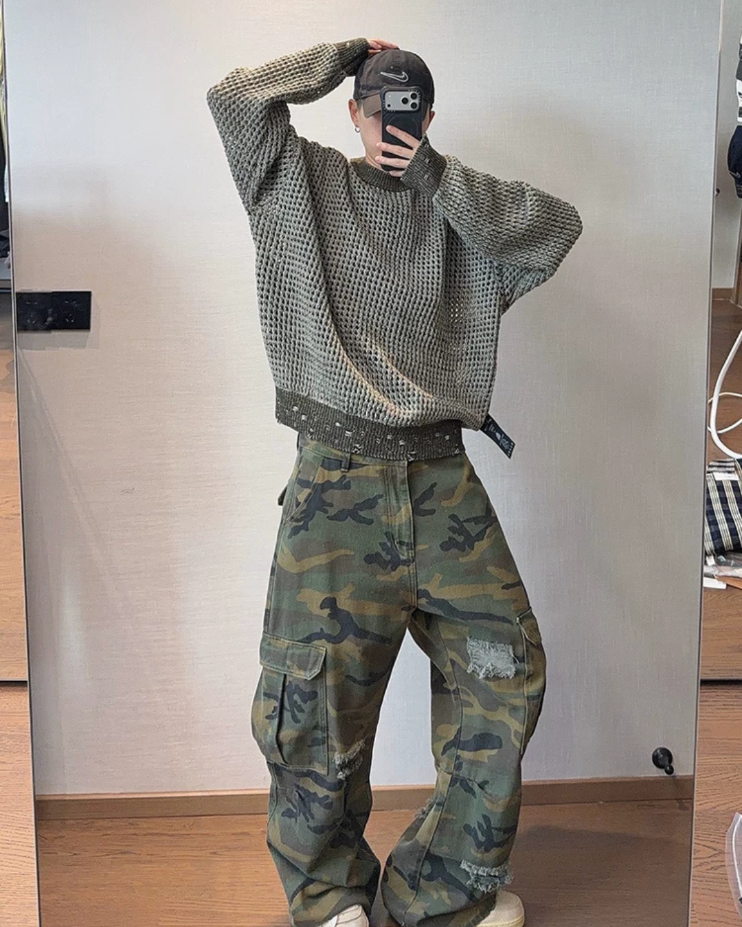 Round Neck Loose Knit Top DAZ0006