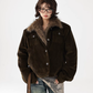 Fur Collar Corduroy Jacket  ACS0351