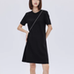 Crew Neck T-Shirt Short Dress SHN0010