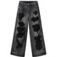 Hard Damage Black Denim Pants 1SH0002