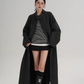 Mock Neck Long Coat SRS0407