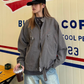 Vintage Washed Zipper Jacket CYE0056