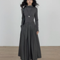 Half-Turtleneck Long Dress VAS0185