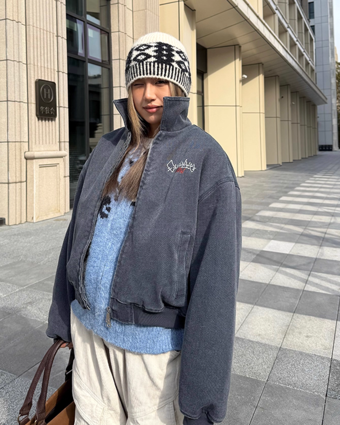 Fur Collar Fleece Work Jacket CYE0058